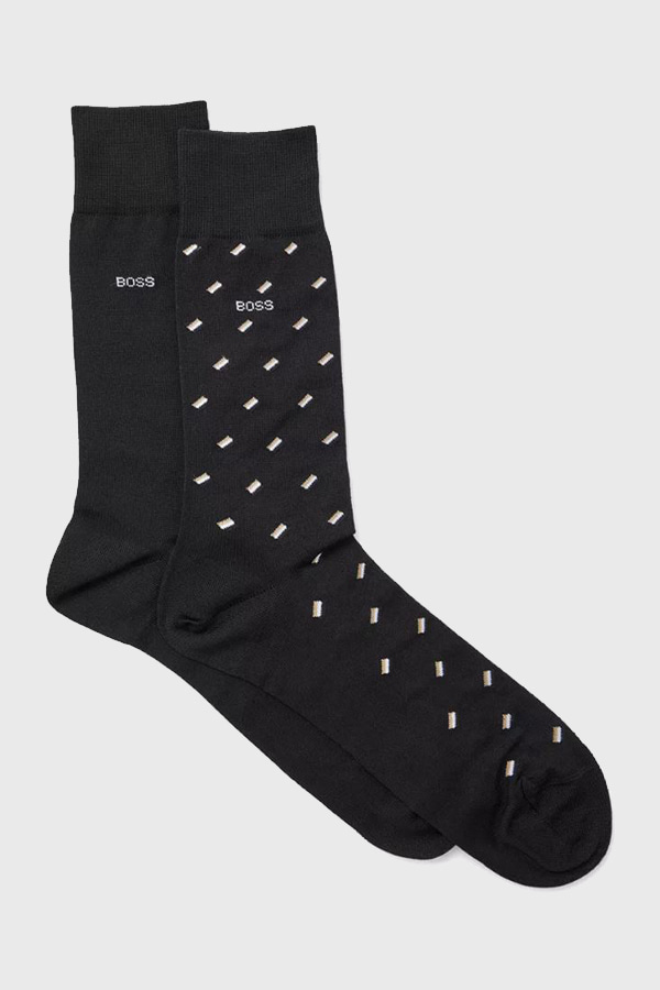 ΚΑΛΤΣΕΣ 2PACK BOSS - 001 ΜΑΥΡΟ